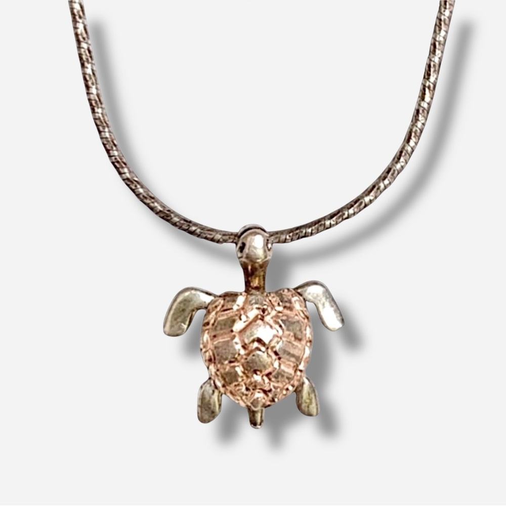 🌸Necklace🌸 925 Sterling Silver Necklace Turtle